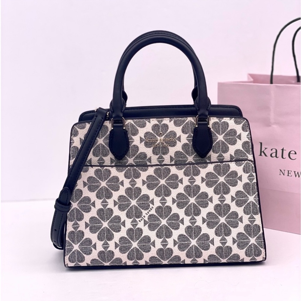 Kate Spade Signature Spade Flower Small Satchel Crossbody - Picture 2 of 12